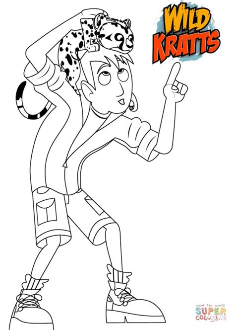 Wild Kratts Coloring Pages To Print Panarukan Colors
