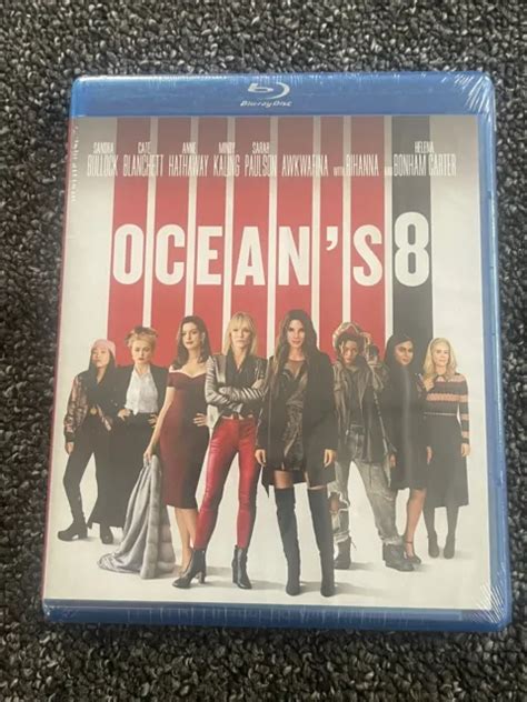 Ocean S 8 Blu Ray Sandra Bullock Anne Hathaway Rihanna Heist Movie New Sealed 2 99 Picclick