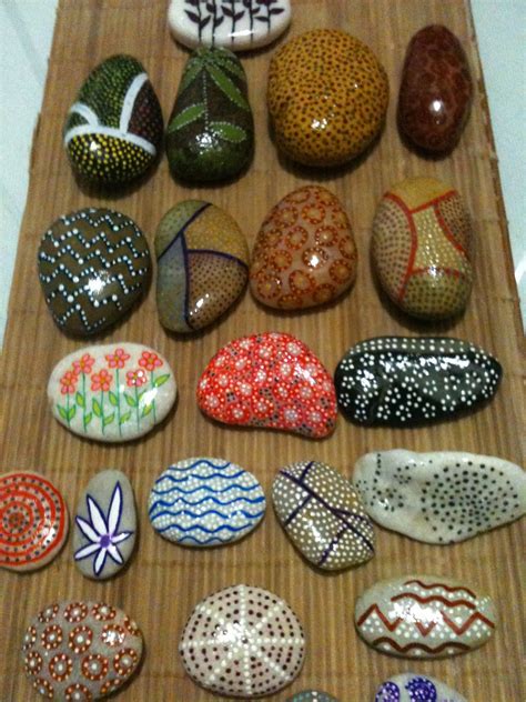 Piedras Pintadas Para Decoración De Hogar Stone Painting Stone Art Pebble Painting