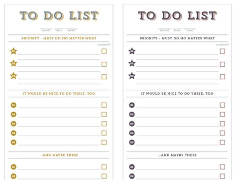 Things 3 is the baby of a german tech startup named cultured code. Freebie: To Do List Printable | Every-Tuesday