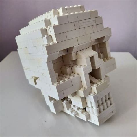 Moc Lego Skull Sculpture Catawiki