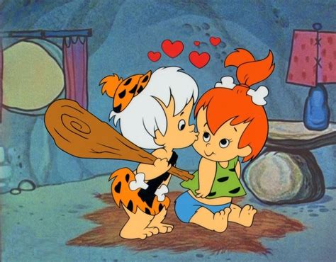 Pebbles And Bam Bam Morning Cartoon Flintstones Cartoon