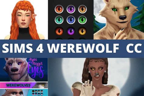 Best Werewolf Cc For The Sims All Free Fandomspot Off