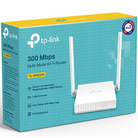 Router Wifi Tp Link 2 Antenas 300mbps Wr820n Multi Modo