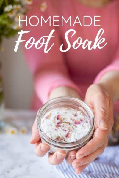 Diy Foot Soak A Blossoming Life