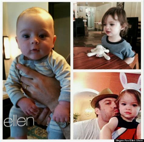 Now that her sons with husband brian austin green are 6, 4 and 2, she's. Megan Fox Shares Baby Photos Of Sons Noah And Bodhi On ...