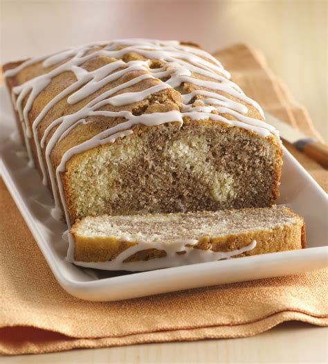 Let the cake cool in the pan on a wire rack for 10 minutes, then invert onto a serving plate. How to Make Cinnamon Roll Pound Cake with Vanilla Drizzle ...