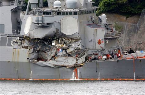 New Report Reveals The Causes In Two Us Navy Ship Collisions Cbs