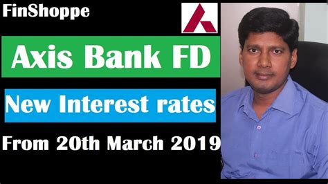 You placed a time deposit with preferential new fund rates on 14 october 2019. Axis Bank Fixed Deposit | Axis FD interest rates for 2019 ...