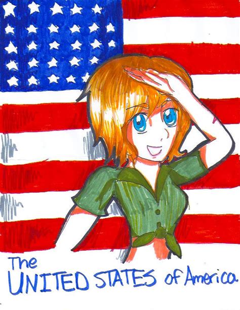 Fem America Salute By Theimaginarykitten On Deviantart