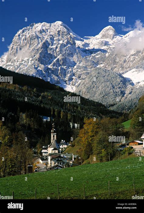 Ramsau Bavaria Germany Stock Photo Alamy