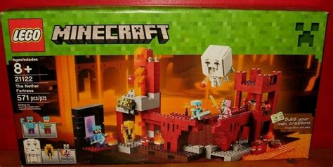 2015 Minecraft New Lego Set The Nether Fortress 21122 Zombie Pigman