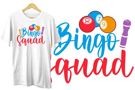 Bingo Squad Svg Bingo Svg Design Graphic By Rahnumaat690 · Creative Fabrica
