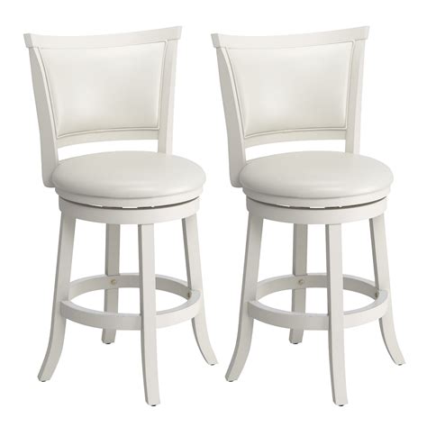 Corliving Woodgrove Counter Height Wood Bar Stools Set Of 2 The
