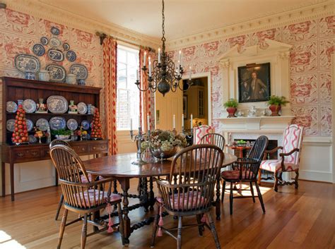 28 Sleek English Country Dining Room Design Ideas