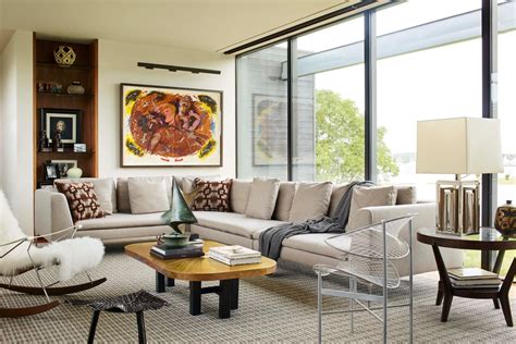 splendid mid century modern living room designs