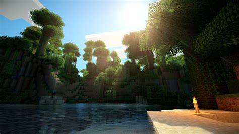 Download Minecraft Shader On Gtx Hd By Brianmitchell Wallpaper Mod