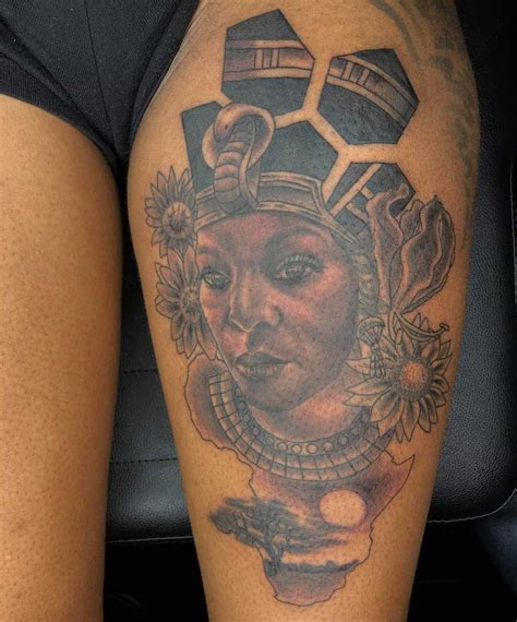 50 African Queen Tattoo Ideas - For Majestic Inspiration