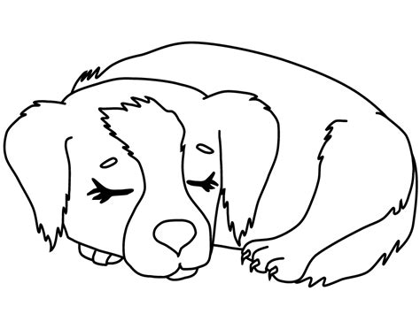 The puppy slides down from the mountain on its four paws. Realistic Puppy Coloring Pages - Coloring Home