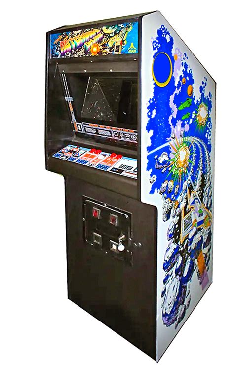 Asteroids Deluxe Video Arcade Game Classic Rental Video Amusement
