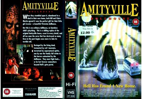 Amityville Dollhouse 1996 On High Fliers Video United Kingdom Vhs