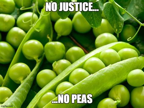 No Justice No Peas Imgflip
