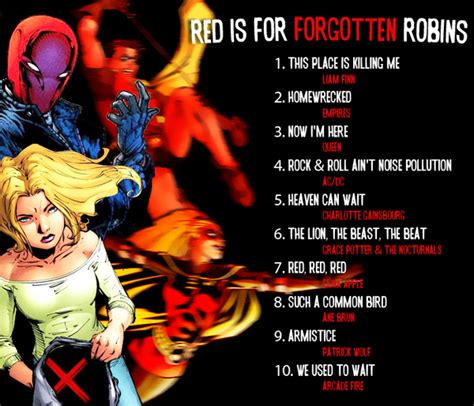 Fanmix For Red Is For Forgotten Robins Stephanie Brown