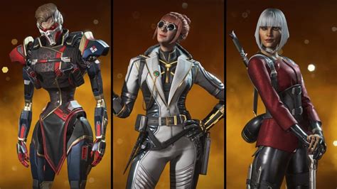 All Legend Skins In The Dressed To Kill Collection Event Apex Legends Press Space To Jump