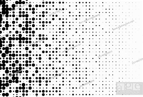 Abstract Futuristic Halftone Pattern Comic Background Dotted Backdrop With Circles Dots