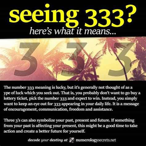 ∆ Numbers Seeing 333 Learn More At