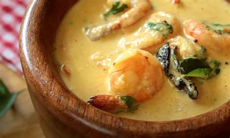 Recept Thaise groene currysoep met garnalen