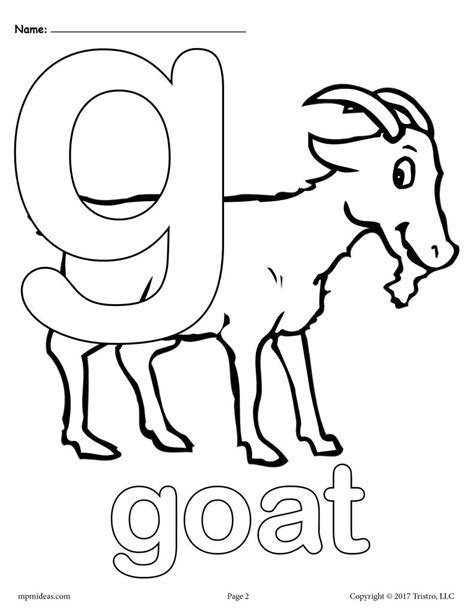 So what are you waiting for? Letter G Alphabet Coloring Pages - 3 FREE Printable ...