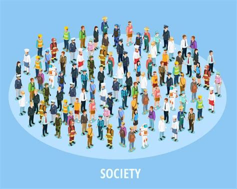 Professional Society Isometric Background 481678 Vector Art At Vecteezy