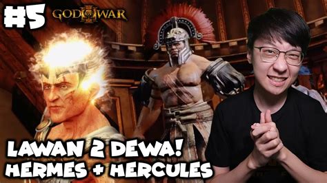 Langsung Lawan 2 Dewa Hermes And Hercules God Of War 3 Remastered