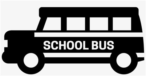 School Bus Png Black And White Graphic Stock - School Bus Svg Free