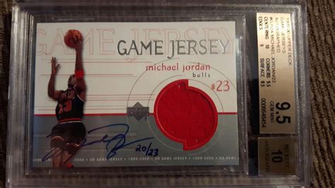 Check spelling or type a new query. 1999-00 Michael Jordan Upper Deck Game Used Jersey Auto - #/23 -BGS 9.5 - RARE!! | Jordan bulls ...