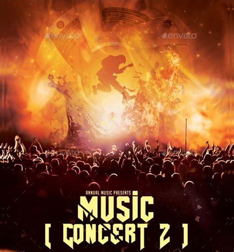 Free 30 Concert Flyer Templates In Ms Word Eps Psd Indesign