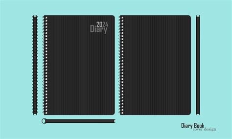 Premium Vector Diary Book Cover Design Illustrationeps File