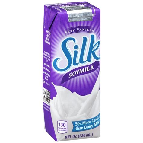 12 Pack Silk Very Vanilla Soymilk 8 Fl Oz
