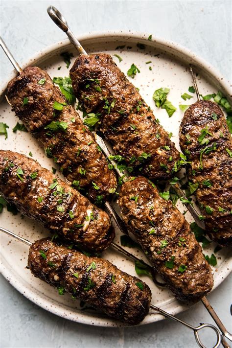 The Modern Proper Beef Kofta Kebabs With Tzatziki Recipe Beef