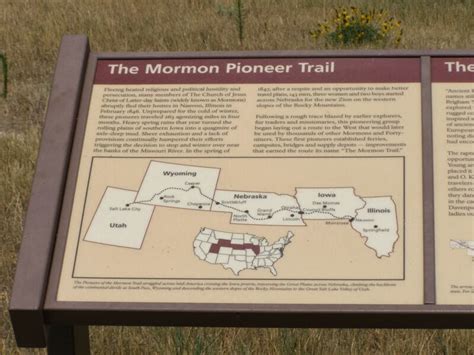 Calendario Mormon Pioneer Memorial Trail