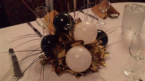 60th Birthday Party Balloons And Centerpieces Youtube