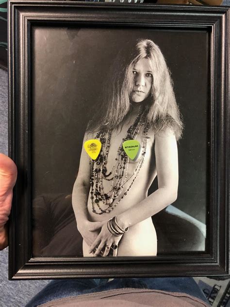 Sold Price Framed Janis Joplin Nude Poster November Pm Est