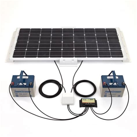100w Solar Panel Kit Ebay