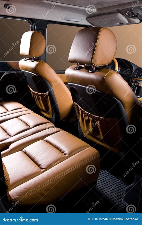 Back Passenger Seats Stock Photo Image Of Control Modern 61015246