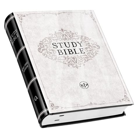 Black Hardcover King James Version Study Bible Kjv Bibles