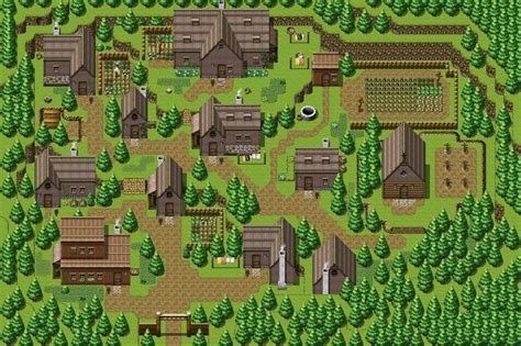 Game And Map Screenshots 8 Pixel Art Games Landscape Background Pixel Art