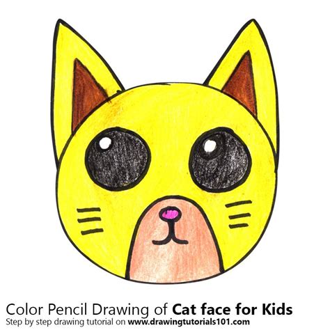 Tracing provides valuable fine motor skill practice, and helps students start with a nice large head. Step by Step How to Draw a Cat Face for Kids ...