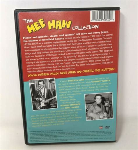 The Hee Haw Collection Dvd Waylon Jennings Jessi Colter Conway Twitty