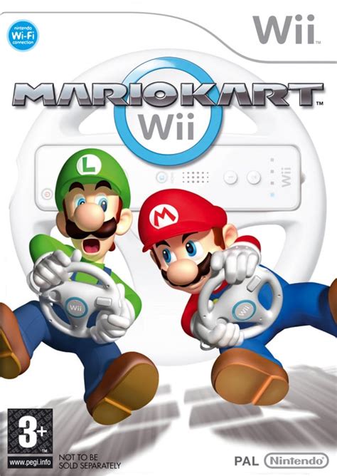 Mario Kart Wii Cover Artwork